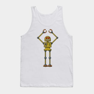 Pixel Robot 198 Tank Top